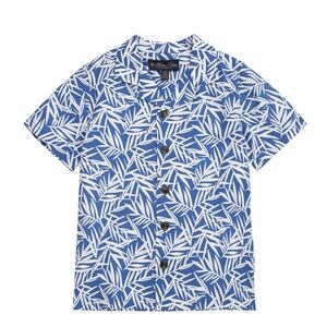 NWT Brooks Brothers Boy’s Tropical Print Shirt Size 14